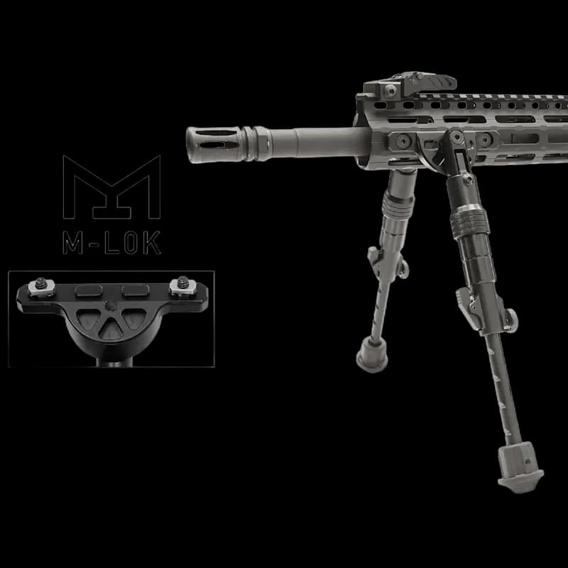 UTG Recon Flex M-lok Bipod Centre Height  5.7"-8" - Image 2