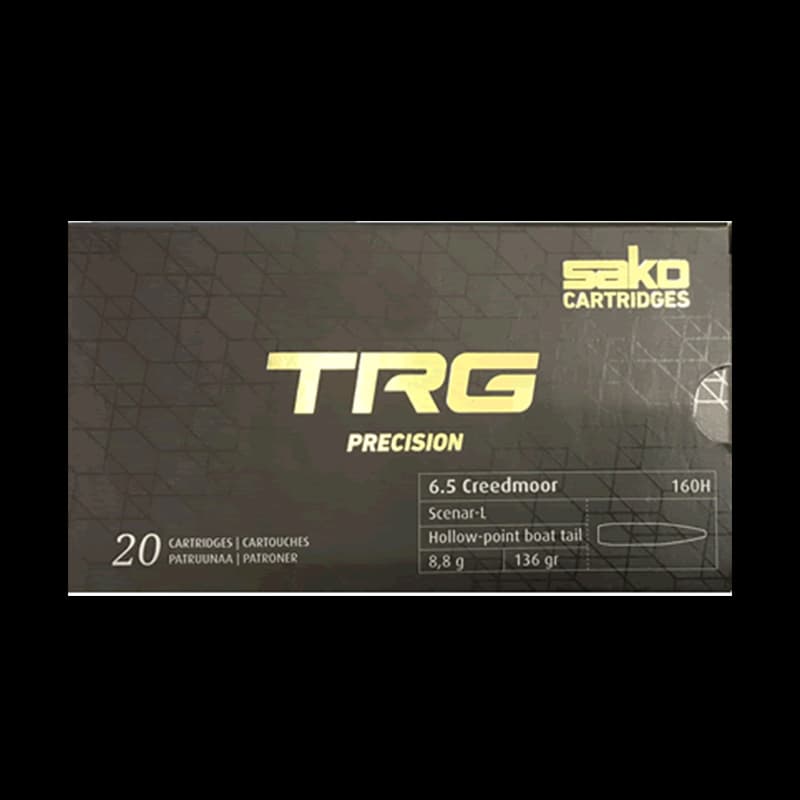 Sako 6.5 Creedmoor 136Gr TRG BTHP 160H - Image 1