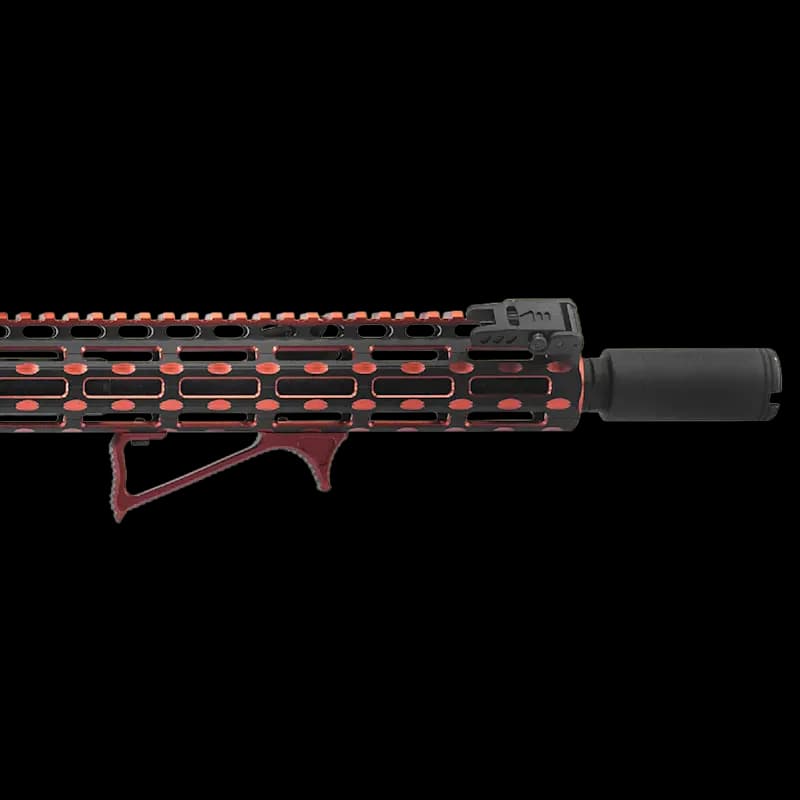 UTG Ultra Slim Angled Foregrip M-Lok Red - Image 3