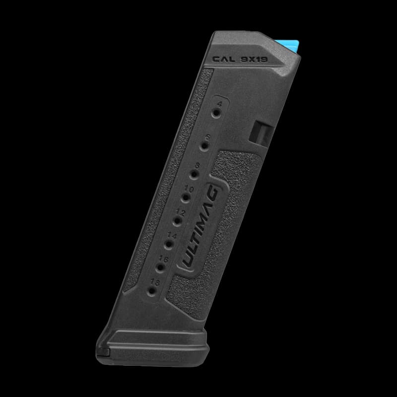 FAB Defense Ultimag Glock Magazine Black 18 Rounds - Image 1