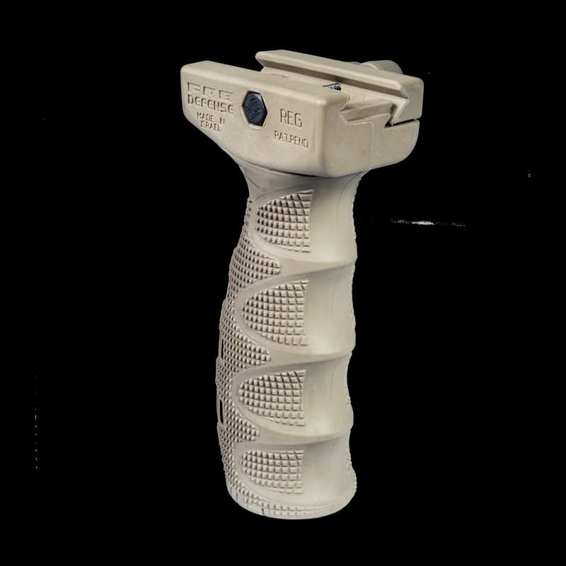 FAB Defense AR15 Rubberised Ergonomic Foregrip Tan - Image 1