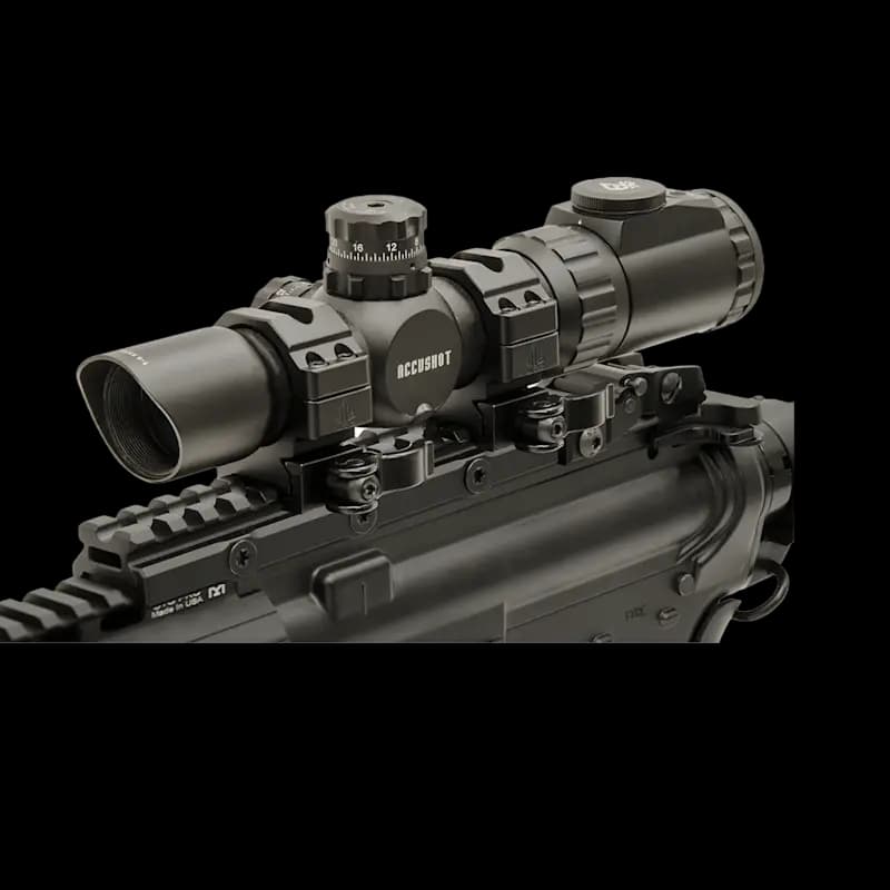 UTG Super Slim Picatinney Riser Mount 13 Slot  0.5" Height - Image 4