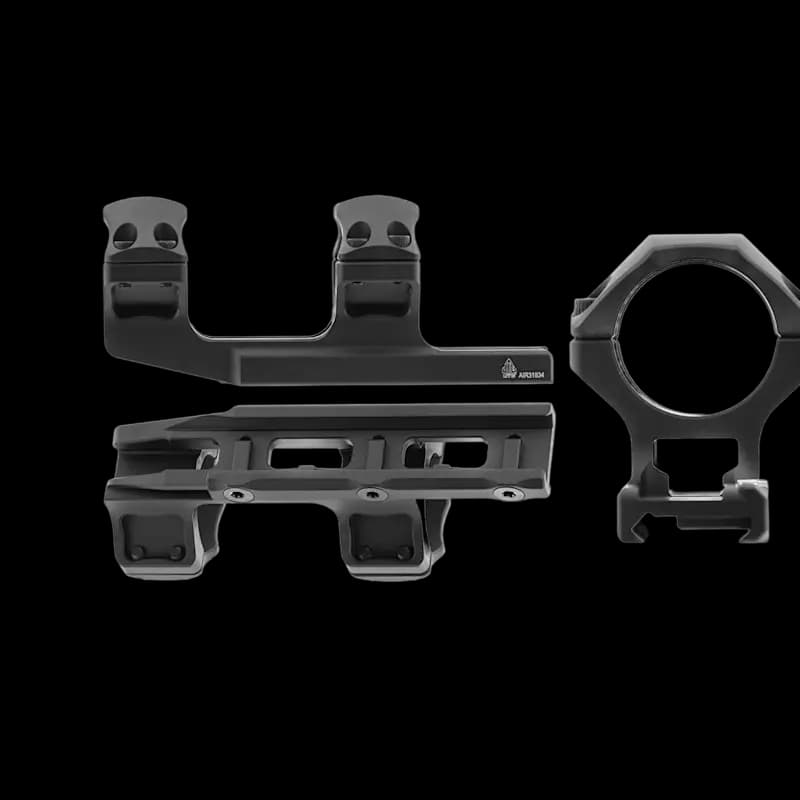 UTG Accu-Sync 30mm Cantilever Mount  Medium 34mm Offset Black - Image 3