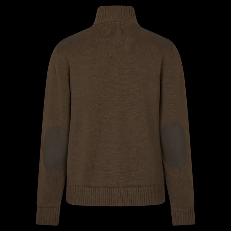 Seeland Haze Windbreaker Knit Dark Brown XXL - Image 2