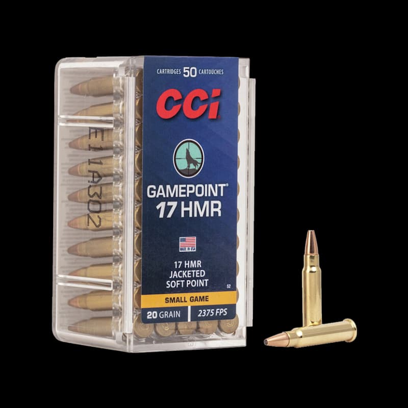 CCI Gamepoint .17 HMR 20gr Soft Point - Image 1