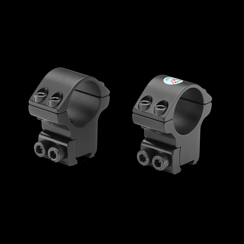 Sportsmatch 2 Piece 30 mm High Mount Scope Rings - Image 1