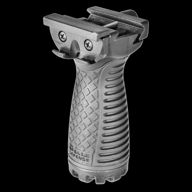 FAB Defense Rubberised Stout Foregrip Black - Image 1