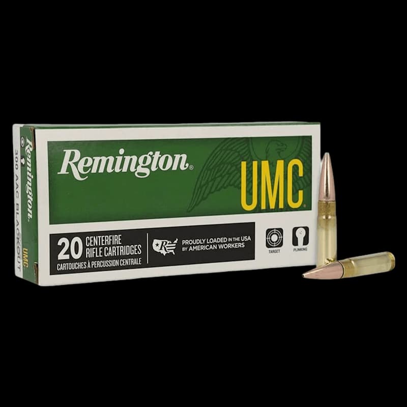 Remington AAC 300 Blackout 220gr Open Tip Flat Base Ammo - Image 1