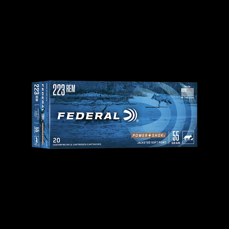 Federal Power Shok 223 Sp 55G - Image 1