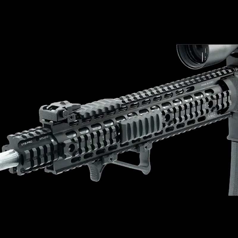 UTG Ultra Slim Angled Foregrip Picatinny Black - Image 4