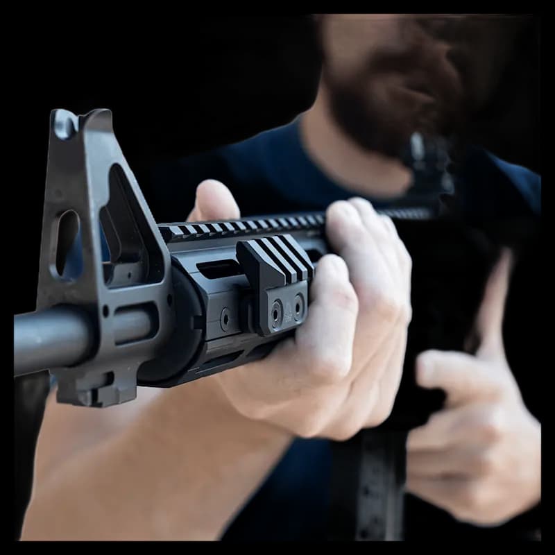 UTG M-Lok Angled Picatinney Rail Section 3 slot - Image 2