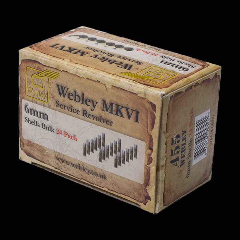 Webley Mk VI .455 Replacement Shells .22Cal 24 Pack - Image 1