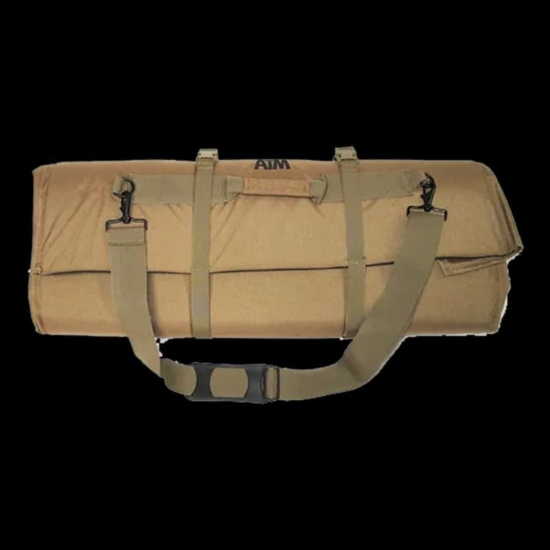 AIM Scout Roll Up Range Mat Tan - Image 1