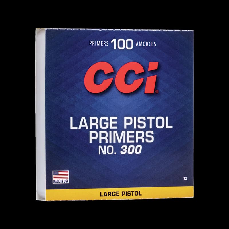 CCI 300 Standard Large Pistol Primer (100 Pack) - Image 1