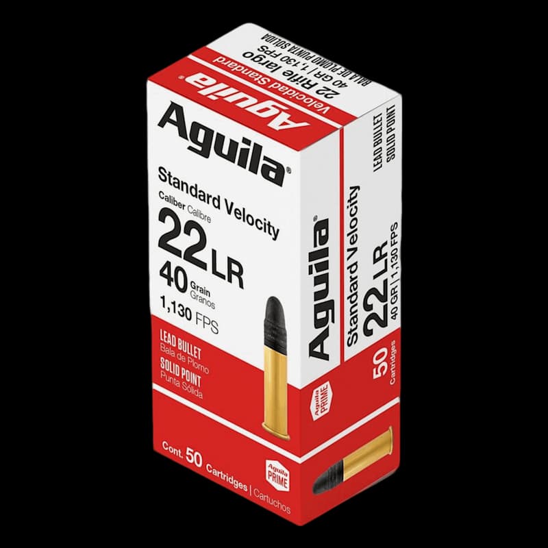 Aguila Standard Velocity 22LR 40gr Ammo - Image 1