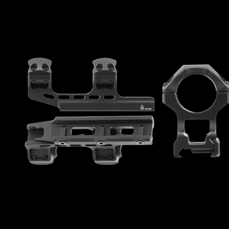 UTG Accu-Sync 1" Cantilever Mount  High 34mm Offset Black - Image 3