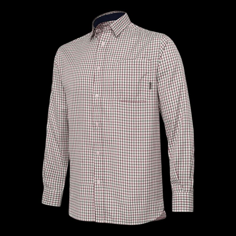 Beretta Ellis Long Sleeve Shirt Ivory/Green XL - Image 1