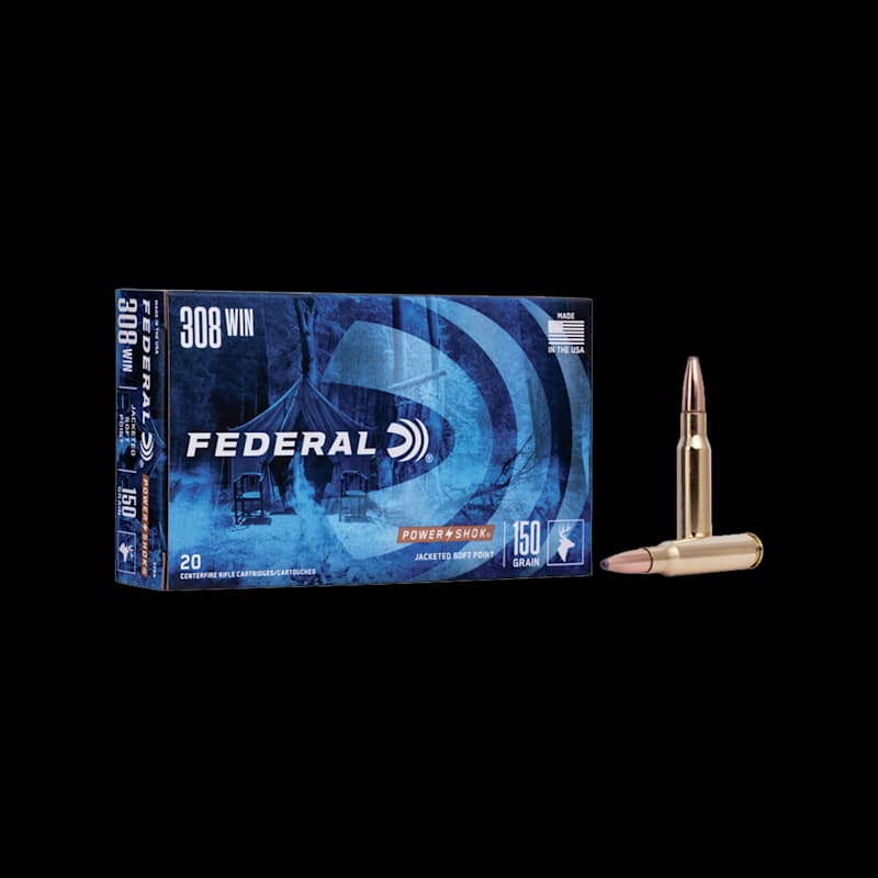 Federal Power Shok .308 Sp 150Gr - Image 1
