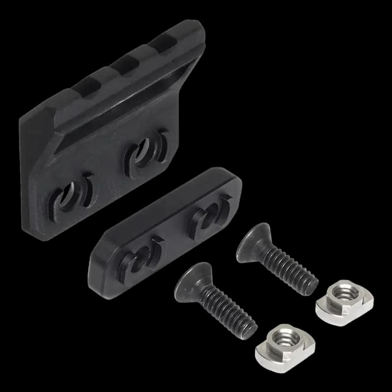 UTG M-Lok Angled Picatinney Rail Section 3 slot - Image 4