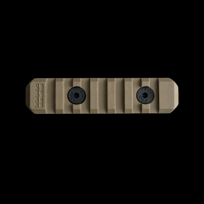 FAB Defense M-Lok Plastic Rail 8 Slot Tan - Image 1