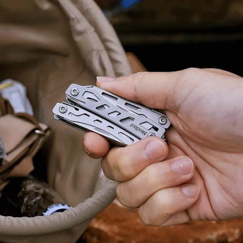 NexTool Flagship Mini Multi Tool Silver - Image 4