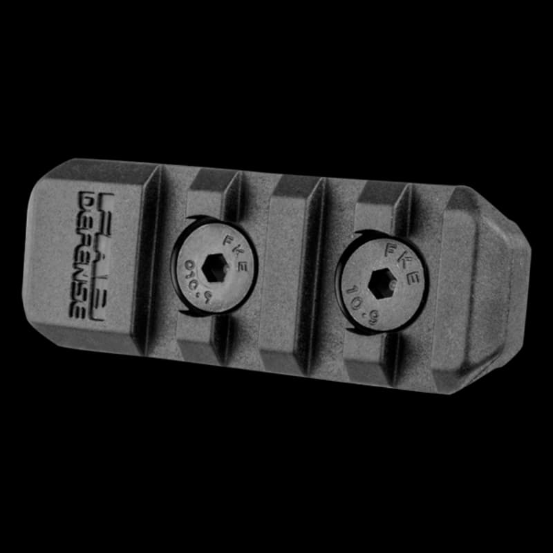 FAB Defense Platic M-Lok Rail 5 Slot Black - Image 1