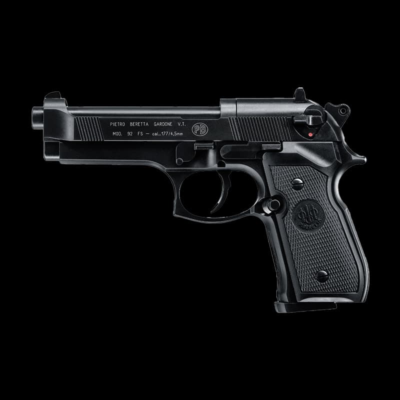 Umarex Beretta 92 FPS Air Pistol Black .177 - Image 1