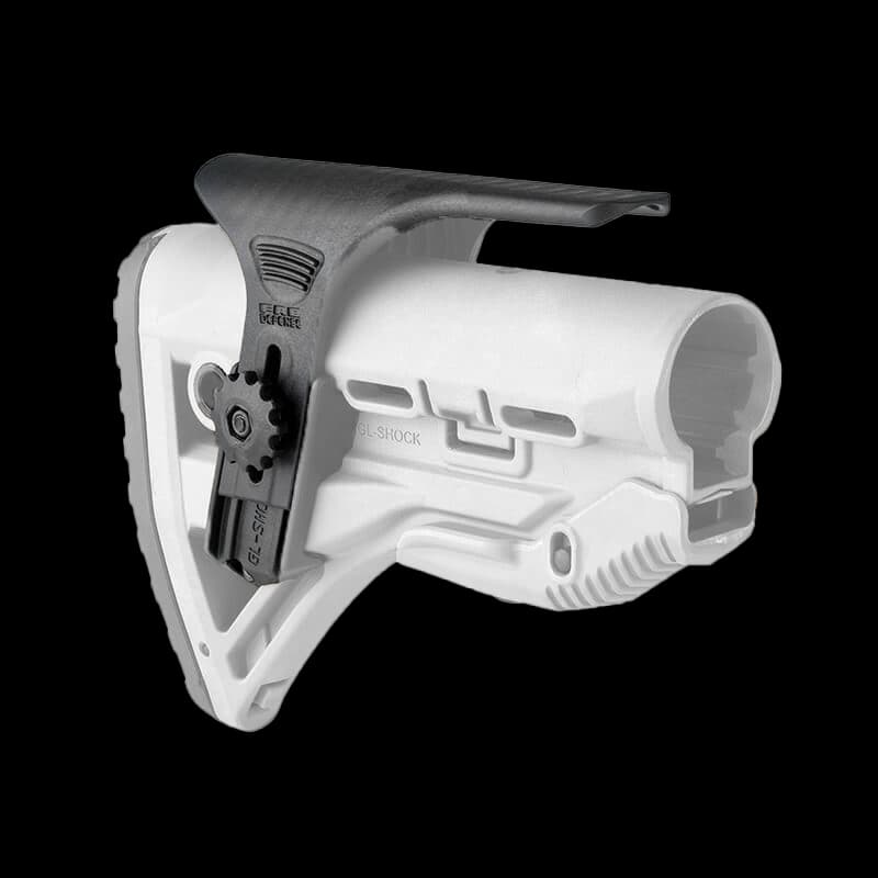 FAB Defense Cheek Piece for GL-Shock Stock Black - Image 2