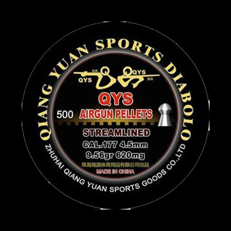 Qys Streamlined Nose Heavies .177/4.50 9.56Gr (500) - Image 1