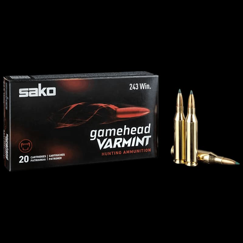 Sako .243 Gamehead Varmint 103E TP 76Gr Ammo - Image 1