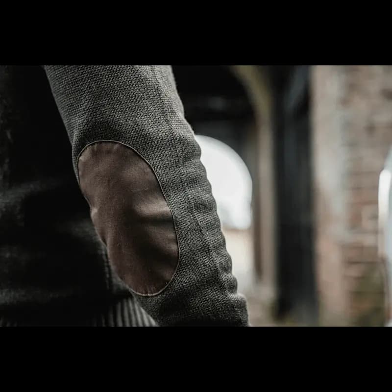 Seeland Haze Windbreaker Knit Dark Brown XXL - Image 3