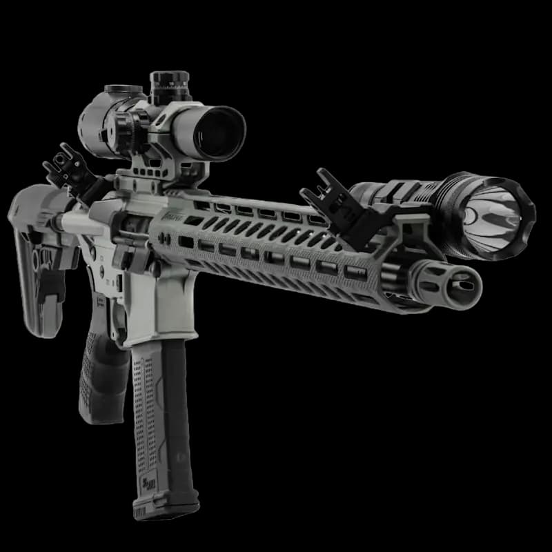 UTG Accu-Sync 45 Degree Flip-up Rear Sight - Image 6