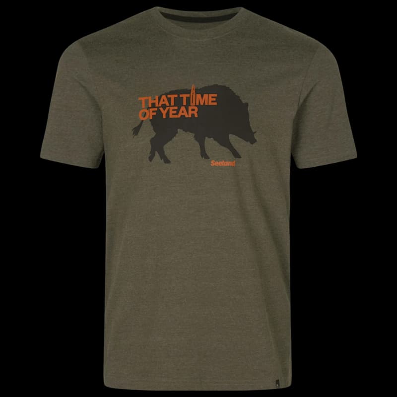 Seeland "That Time" T-shirt Green M - Image 1