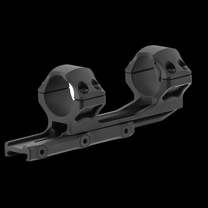 UTG Accu-Sync 30mm Cantilever Mount  Medium 50mm Offset Black - Image 2