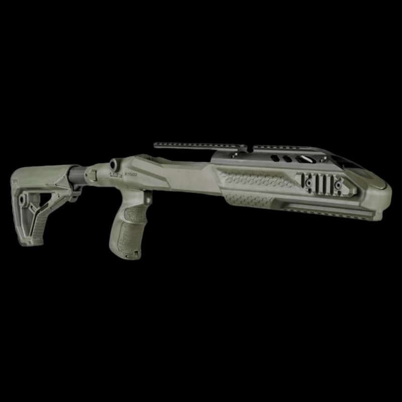 FAB Defense Ruger 10/22 M4 Collapsible Pro Stock Green - Image 1