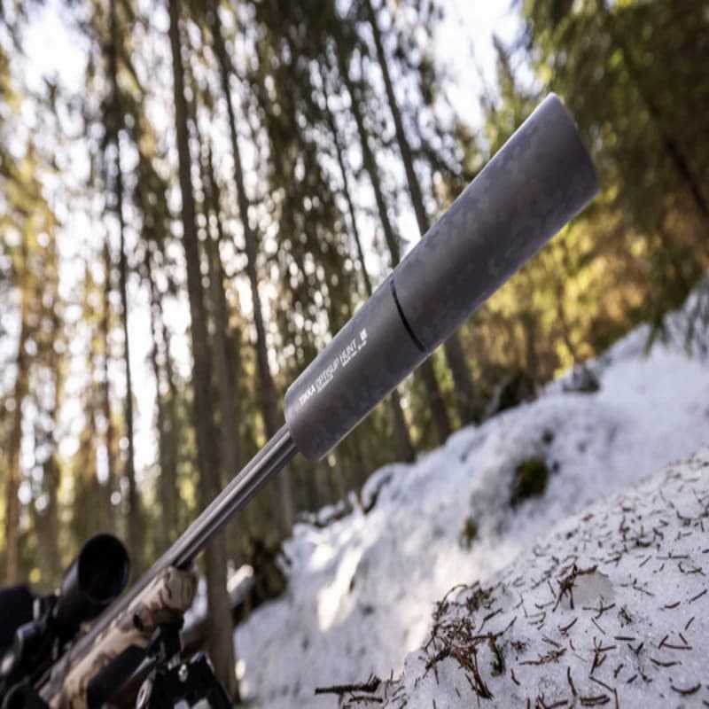 Tikka Optisup Hunt Polyfade Moderator  25 Cal 5/8x24 UNEF - Image 2