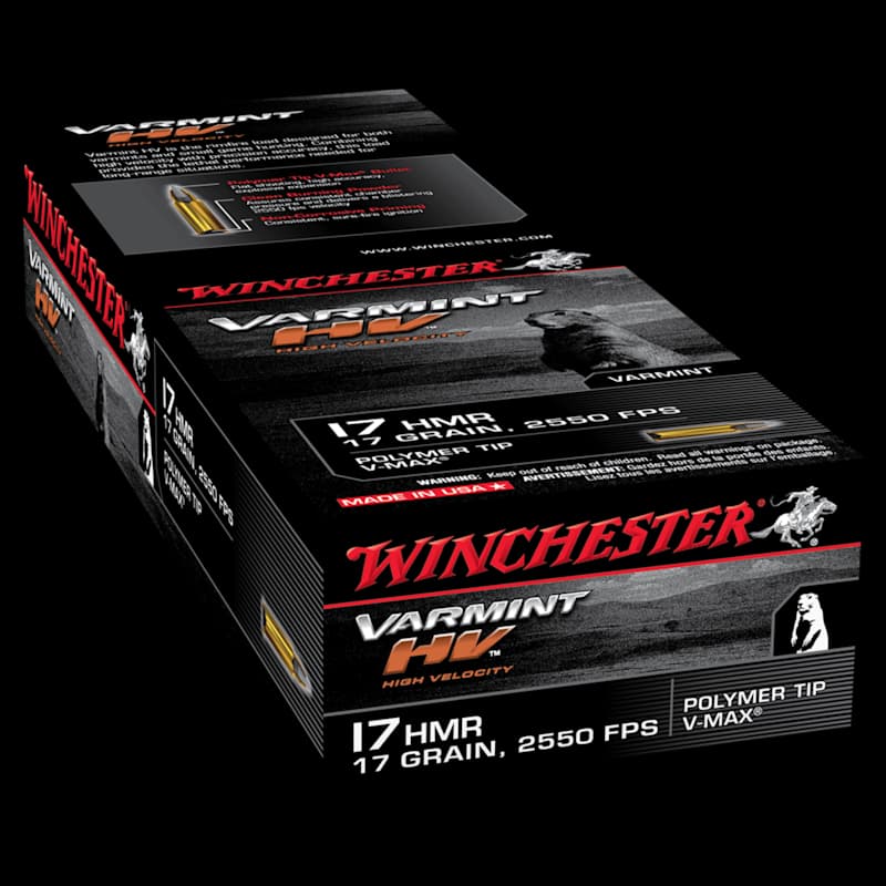 Winchester Varmint HV 17 HMR 17gr Ammo - Image 1