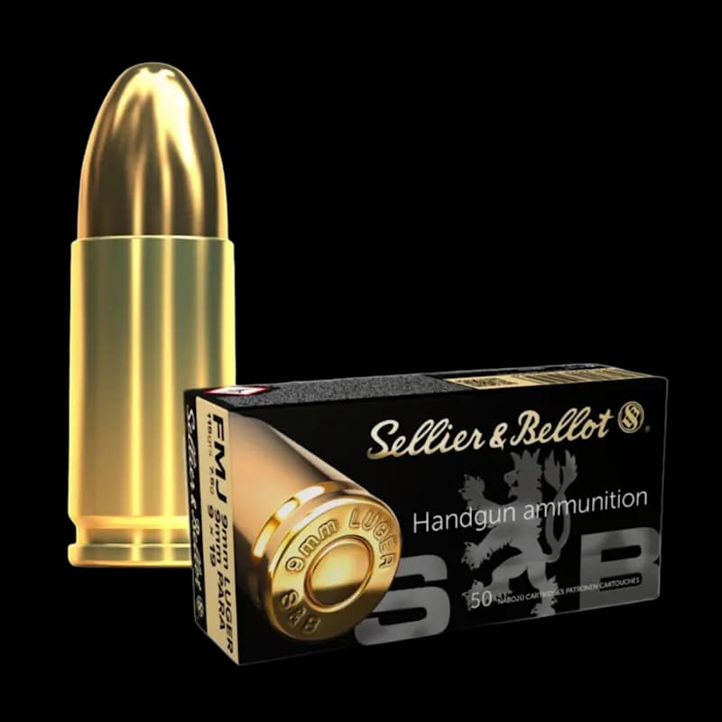 S&B 9 mm Subsonic 140gr FMJ - Image 1