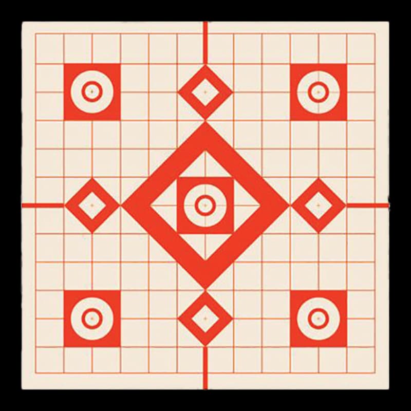 Burris Zeroing Target 14"X14" 10 Pack - Image 1