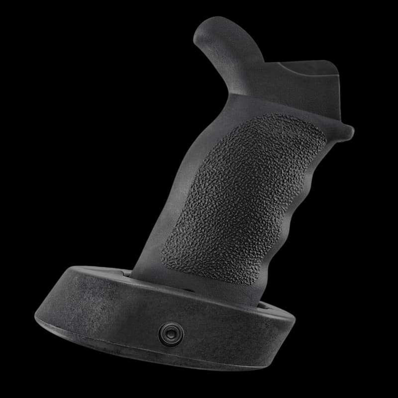 Ergo AR15/M16 Tactical DLX Rifle Grip W/Palm Shelf - Suregrip Beavertail - Black - Image 1
