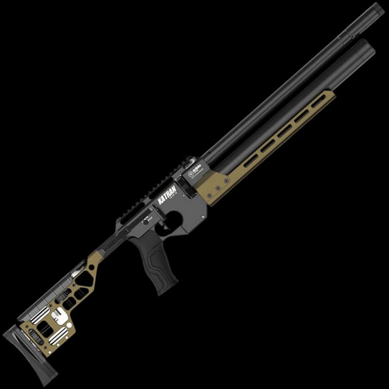 AirMaks Katran Pro Air Rifle Olive Cerakote .177 - Image 1
