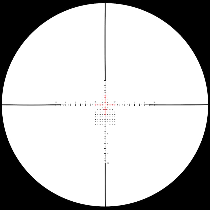 WULF Hurricane Compact SFP IR Rifle Scope HFT Pro Reticle 3-10x40 - Image 6
