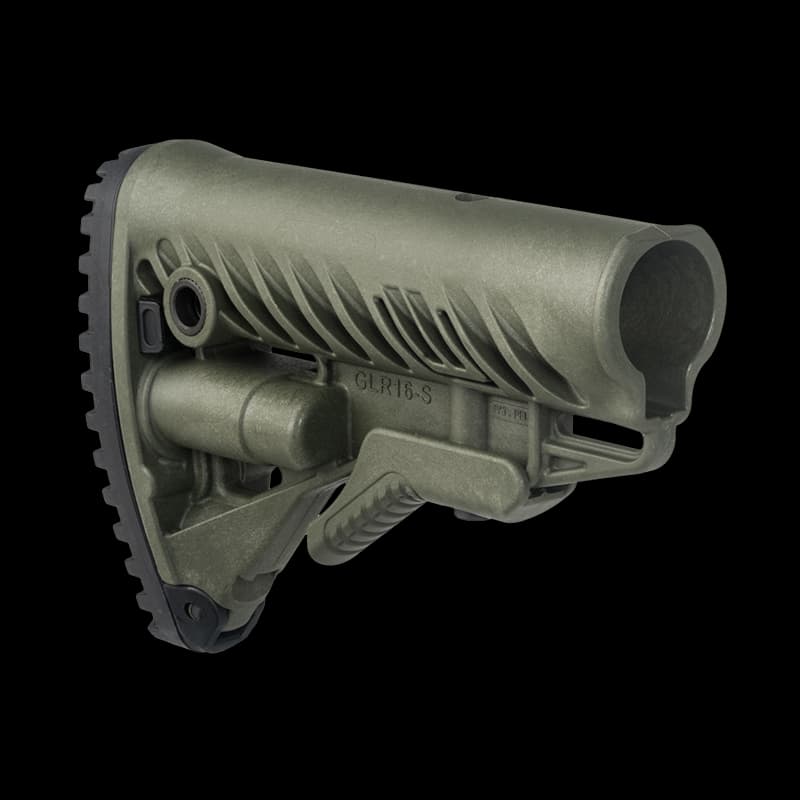 FAB Defense GLR16 AR15 Buttstock Green - Image 1