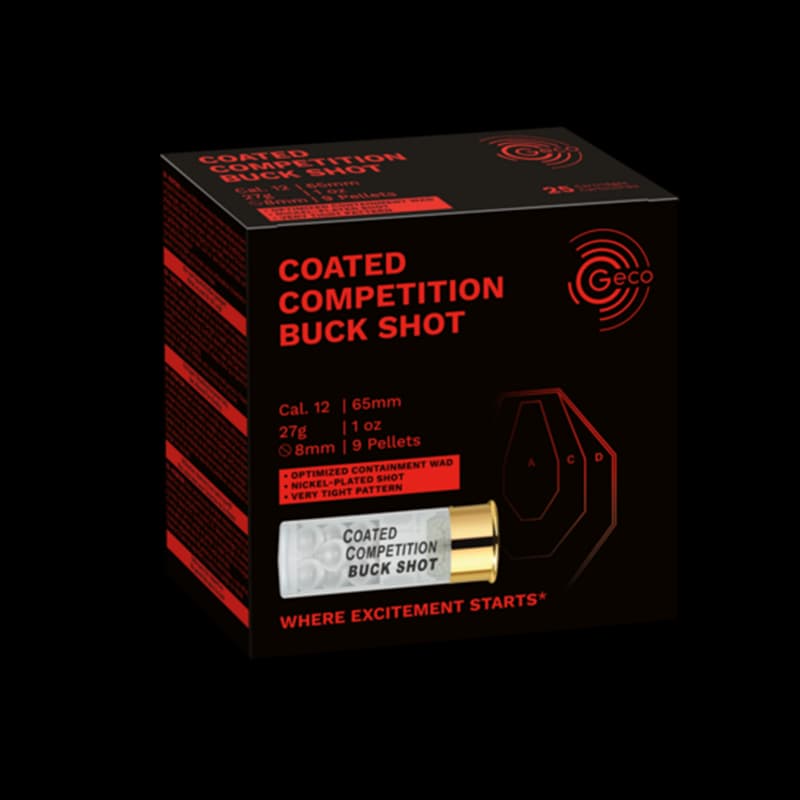 Geco Competition Buck Shot 12G/30gr - Image 1