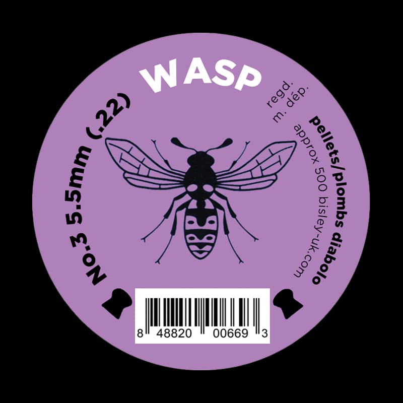Wasp Pellets  .22Cal 5.5 mm (250) - Image 1