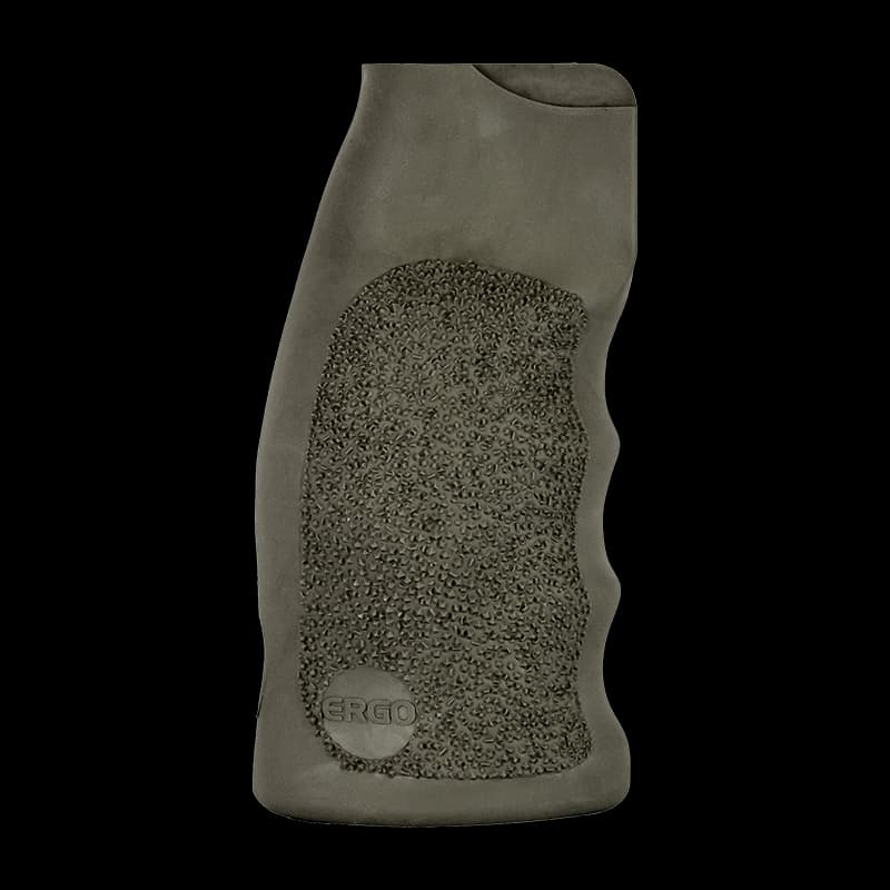 Ergo TDX-0 Tactical Deluxe Zero Angle Flat Top Suregrip Grip OD Green - Image 1