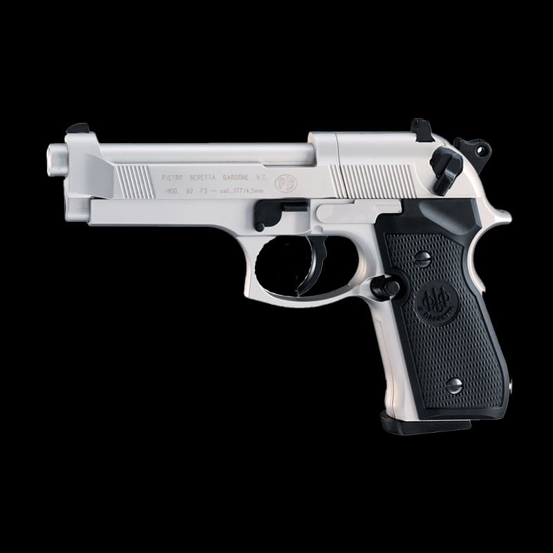 Umarex Beretta 92 FPS Air Pistol Nickel .177 - Image 1