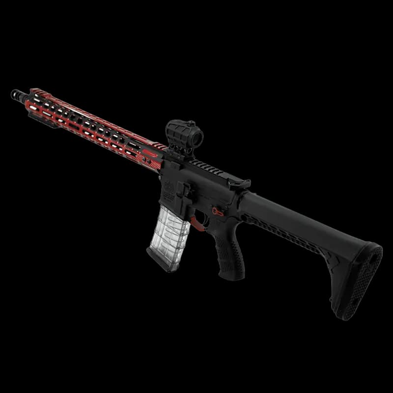 UTG Ambidextrous AR Safety Selector 45/90 Degree Red - Image 2