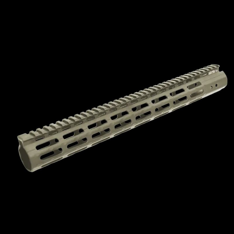UTG PRO M-LOK AR15  Free Float Handguard, FDE Cerakote 15" - Image 1