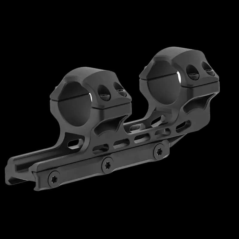 UTG Accu-Sync 1" Cantilever Mount  High 34mm Offset Black - Image 1